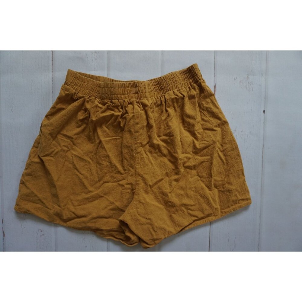 Shein Women's Mustard Yellow Shorts – Size L - Picture 5 of 5